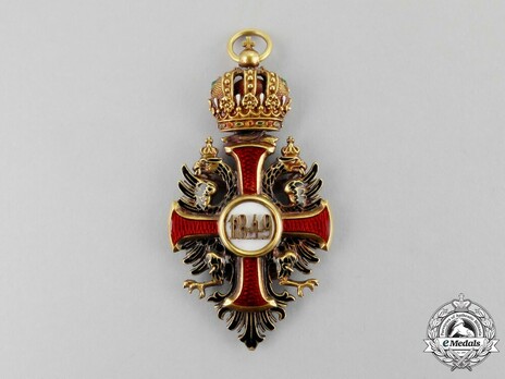 Order of Franz Joseph, Type II, Military Division, Grand Cross Reverse