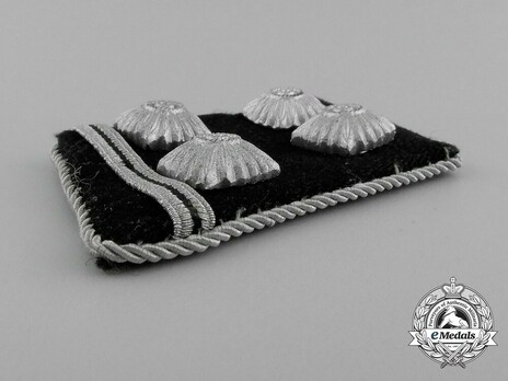 Allgemeine SS Obersturmbannführer Collar Tabs Obverse