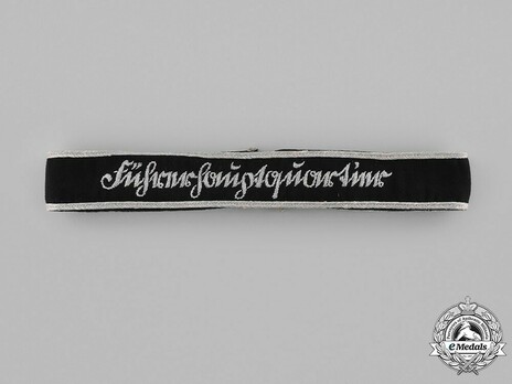 German Army Führerhauptquartier Cuff Title (2nd version) Obverse