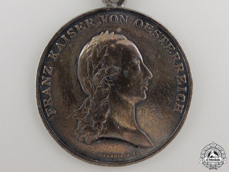  Type III, Silver Medal Obverse