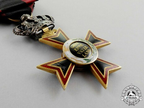 Order of Ludwig, I Class Knight's Cross Reverse