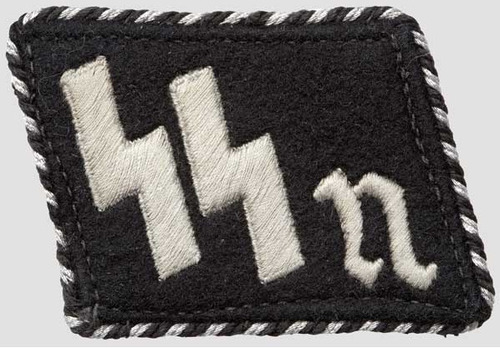 SS-VT Sturmbann "N" NCO/EM Collar Tabs Obverse