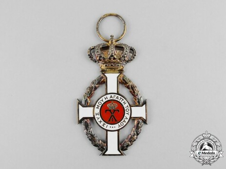 Royal Order of George I, Civil Division, Grand Cross Obverse
