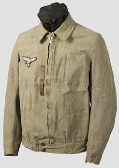 Luftwaffe Tan Summer Flight Jacket Obverse