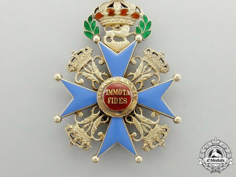 Dukely Order of Henry the Lion, Grand Cross (in silver gilt) Reverse