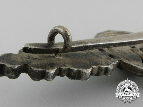 Short-Range Day Fighter Clasp, in Silver (in tombac) Detail