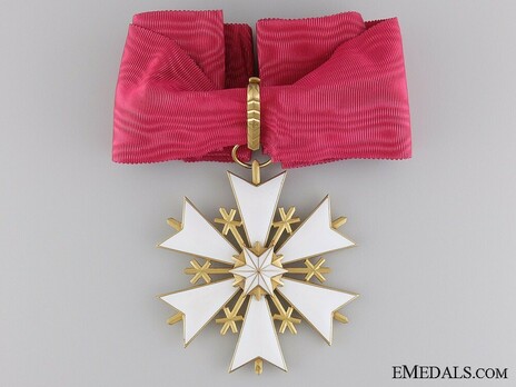 Order of the White Star, II Class Cross Obverse