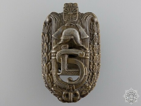 Firefighter's III Class Badge Obverse