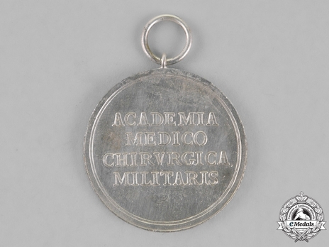 Military Surgeons' Merit Medal, Small Silver Reverse