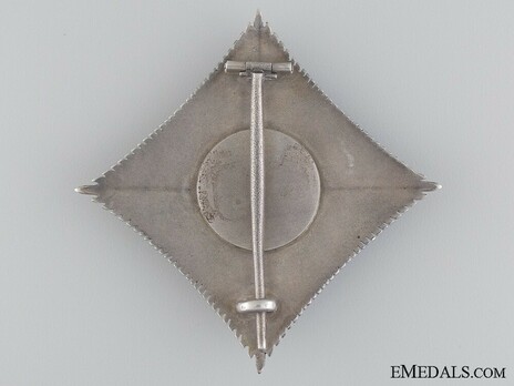 Order of the Royal House, Type I, Civil Division, Grand Officer's Cross Breast Star Reverse