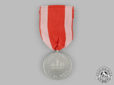 Military Long Service Medal, Type III, III Class for 9 Years Obverse