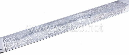 Deutsche Jägerschaft Regulation Hunting Knife by Alcoso Obverse Blade