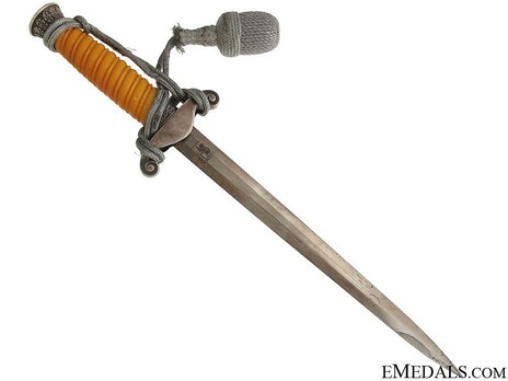 German Army Carl Eickhorn-made Early Version Officer’s Dagger Reverse