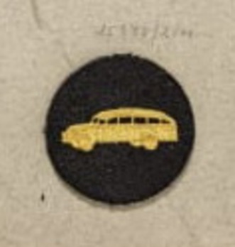 Reichsbahn Automobile Personnel Trade Insignia Obverse