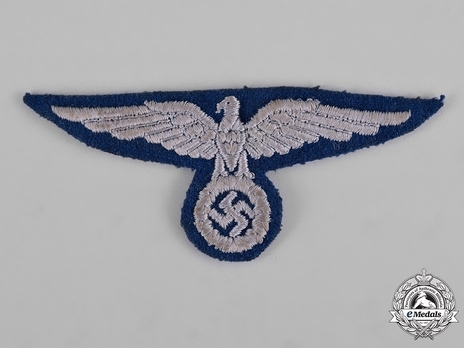 Reichsbahn Bahnpolizei Sleeve Eagle (Lower Ranks version) Obverse