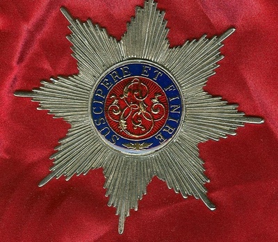 Order of Ernst August, Grand Cross Breast Star Obverse