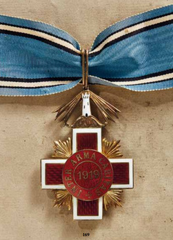 Order of the Estonian Red Cross, III Class Cross