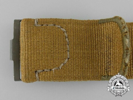 German Army Tropical Service Belt Reverse