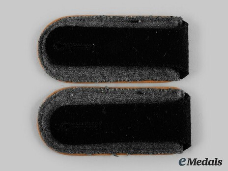 Waffen-SS Field Police/Special & Technical Services Enlisted Ranks Shoulder Boards Reverse