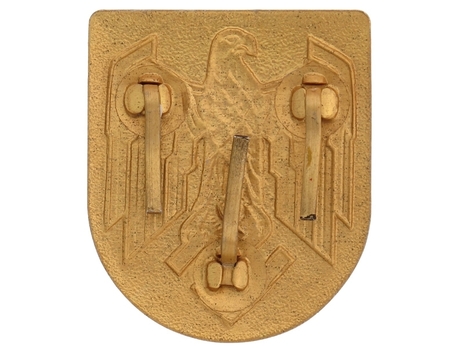 Afrikakorps Kriegsmarine Wehrmacht Eagle Shield Decal Reverse