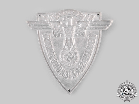 NSKK Traffic Education Sleeve Badge Reverse