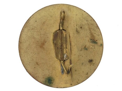 Honour Badge, in Gold Reverse