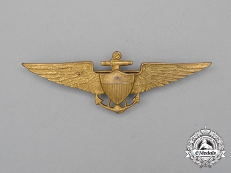 Pilot Wings (with bronze gilt) Obverse