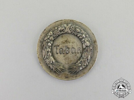 Exhibition Badge Frankfurt, 1936 (tobacco version) Reverse