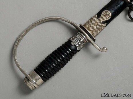 Allgemeine SS NCO Sword Reverse Hilt Detail