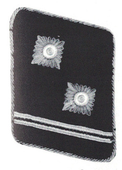 Allgemeine SS Hauptscharführer Collar Tabs (pre-1934 version) Obverse