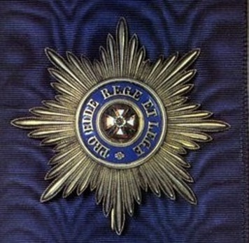 Order of the White Eagle Breast Star Obverse