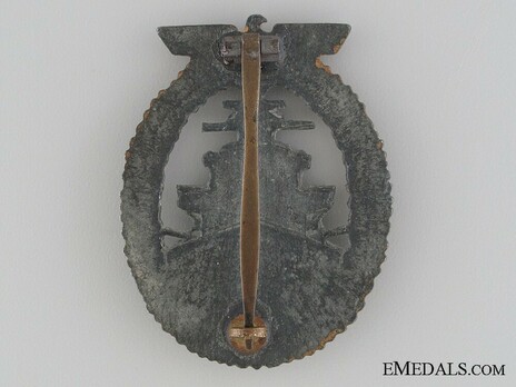 High Seas Fleet Badge, by Steinhauer & Lück Reverse