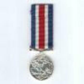 Miniature Silver Medal Reverse