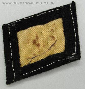 Waffen-SS 'Langemarck' Division Collar Tab Reverse