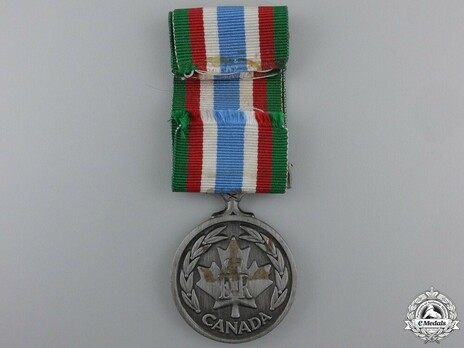 Canadian Peacekeeping Service Medal Reverse