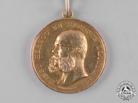 Medal for Art and Science, Type I, in Gold (in silver gilt) Obverse
