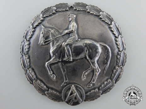 SA Expert Horseman's Badge Obverse