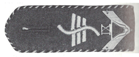 DLV Sturmführer Shoulder Boards Obverse