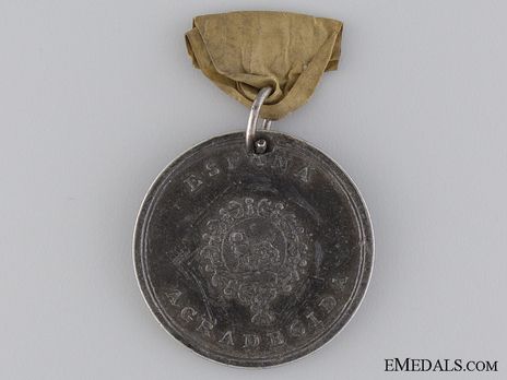 Silver Medal Reverse