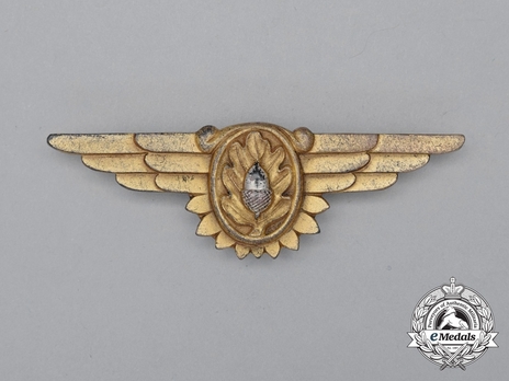 Wings (with sterling silver and gilt) Obverse