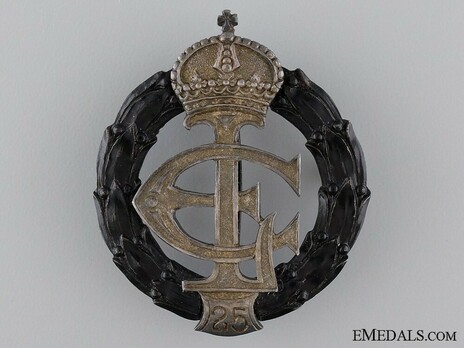 War Honour Decoration, 1917 (in silver) Obverse