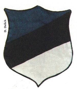 German Army Estonia Sleeve Insignia Obverse