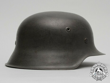 Waffen-SS Single Decal Steel Helmet M42 Right