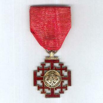 Jerusalem Cross (in silver gilt) Obverse