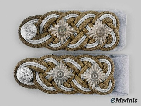 Waffen-SS Obergruppenführer Shoulder Boards Obverse