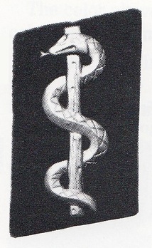 SA Medical Collar Insignia (Doctor version) Obverse