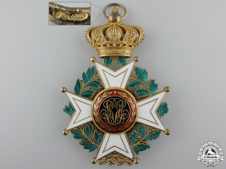 Grand Cross (Civil Division, 1951-) (by P. De Greef) Reverse