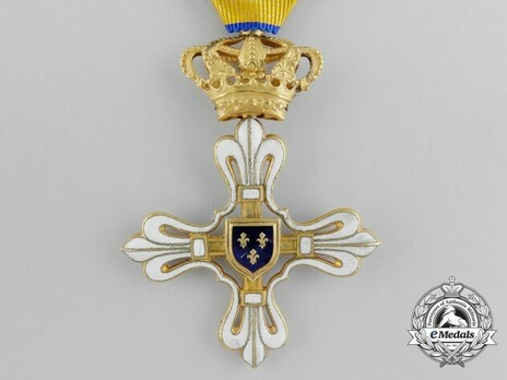 Civil Merit Order of St. Louis, I Class Knight Reverse