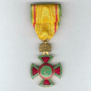 Order of Emperor Menelik II, Knight Reverse