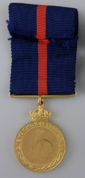Long Service and Good Conduct Medal, I Class Reverse